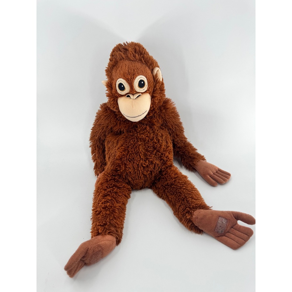 IKEA Orangutan Plush Toy Unisex 26" Brown DJUNGELSKOG Hanging Monkey